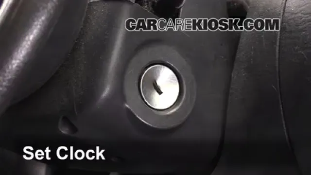 2002 Dodge Neon SE 2.0L 4 Cyl. Reloj Fijar hora de reloj
